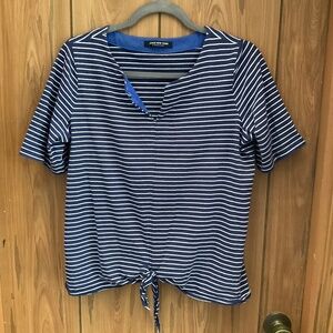 Jones of New York Women’s Size Medium Nautical Top
